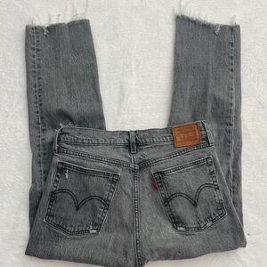 levi's wedgie straight jeans size 27